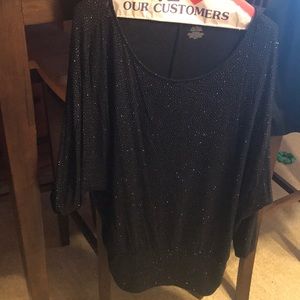 Sparkle blouse.